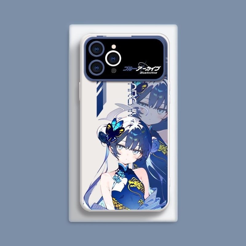 蔚藍檔案液態大視窗全包矽膠防摔軟殼-CASEZONE