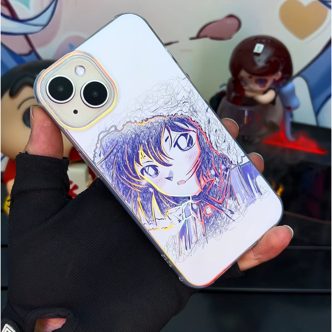 名偵探柯南極光金防摔手機殼-CASEZONE