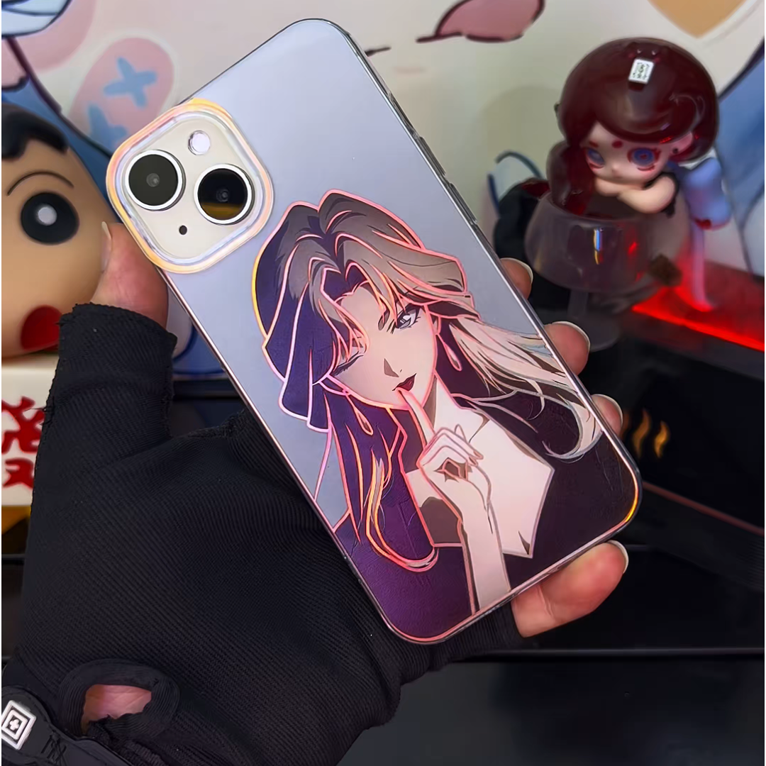 名偵探柯南極光金防摔手機殼-CASEZONE