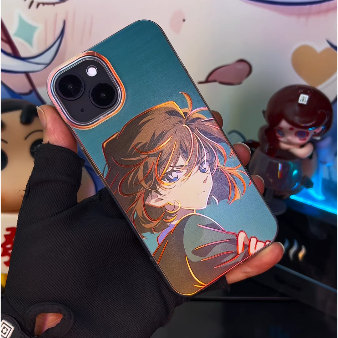 名偵探柯南極光金防摔手機殼-CASEZONE