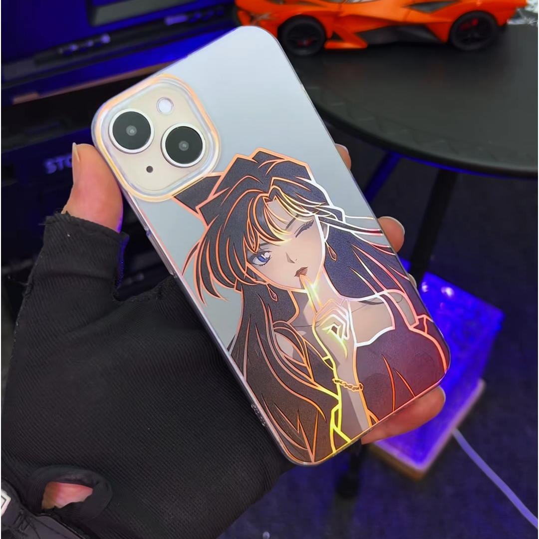 名偵探柯南極光金防摔手機殼-CASEZONE