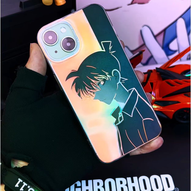 名偵探柯南極光金防摔手機殼-CASEZONE