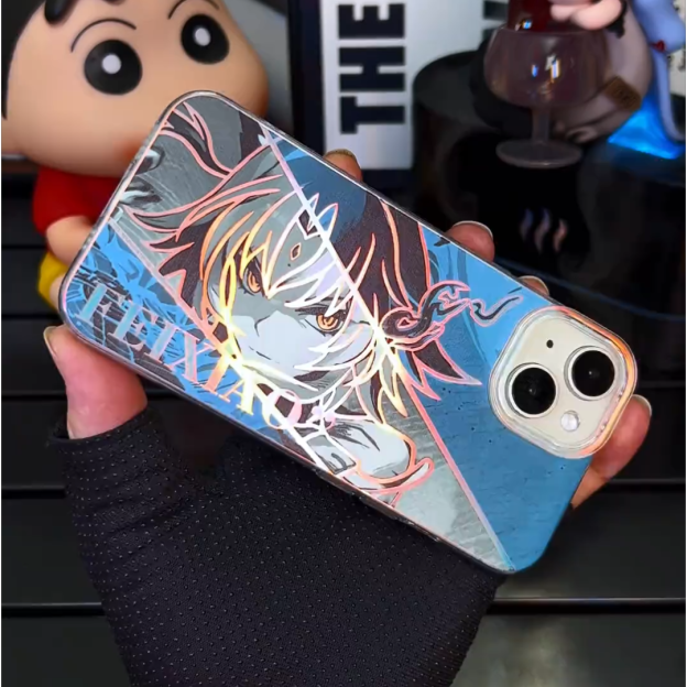 崩壞:星穹鐵道極光金防摔手機殼-CASEZONE