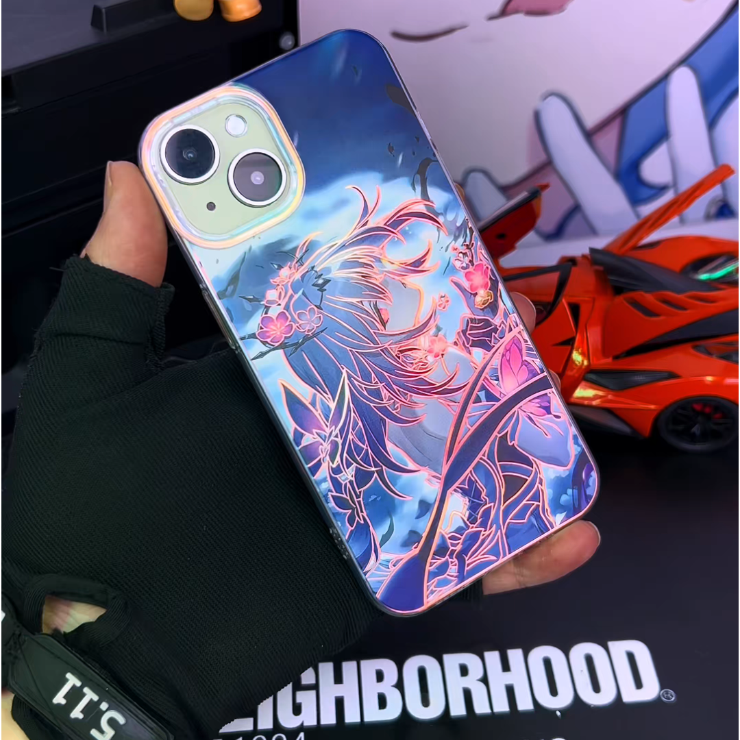 崩壞:星穹鐵道極光金防摔手機殼-CASEZONE