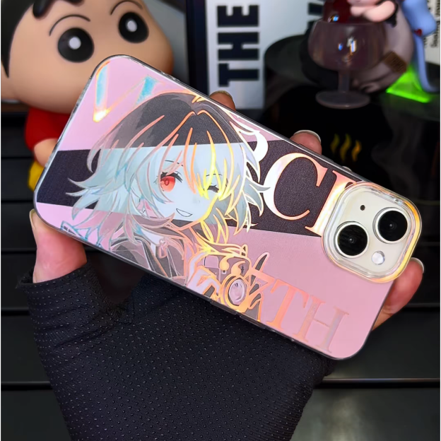 崩壞:星穹鐵道極光金防摔手機殼-CASEZONE