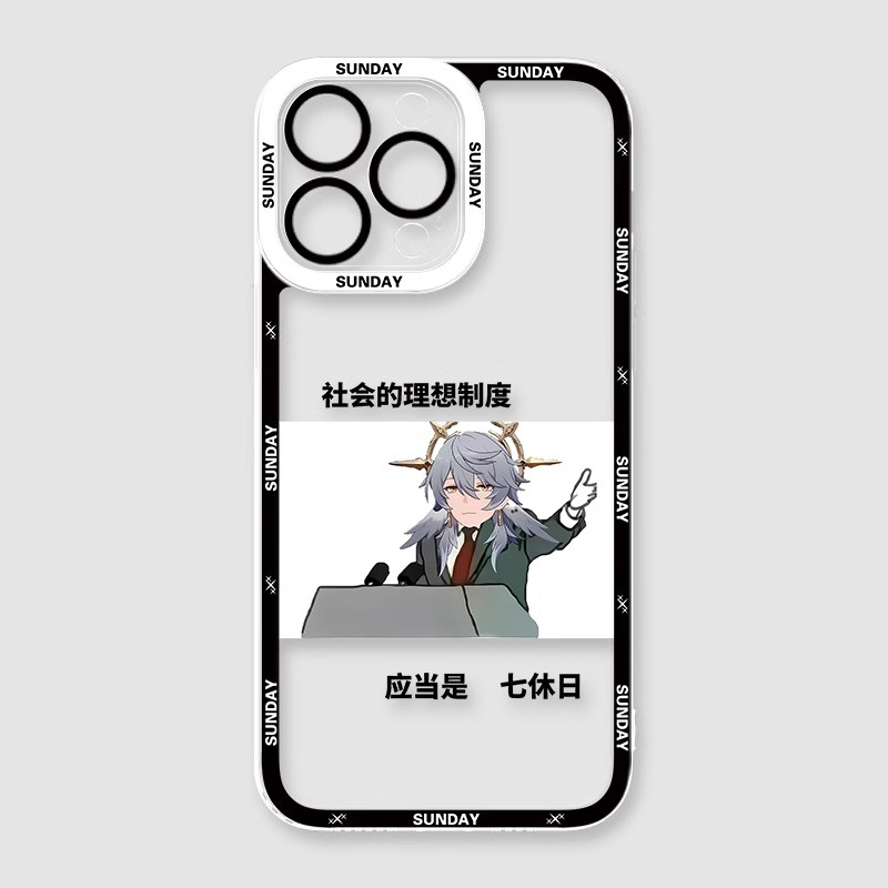星穹鐵道透明防摔軟殼-CASEZONE