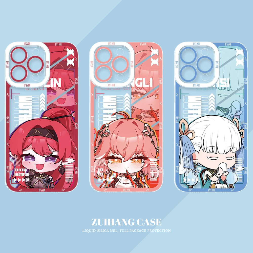 鳴潮天使眼透明防摔軟殼-CASEZONE
