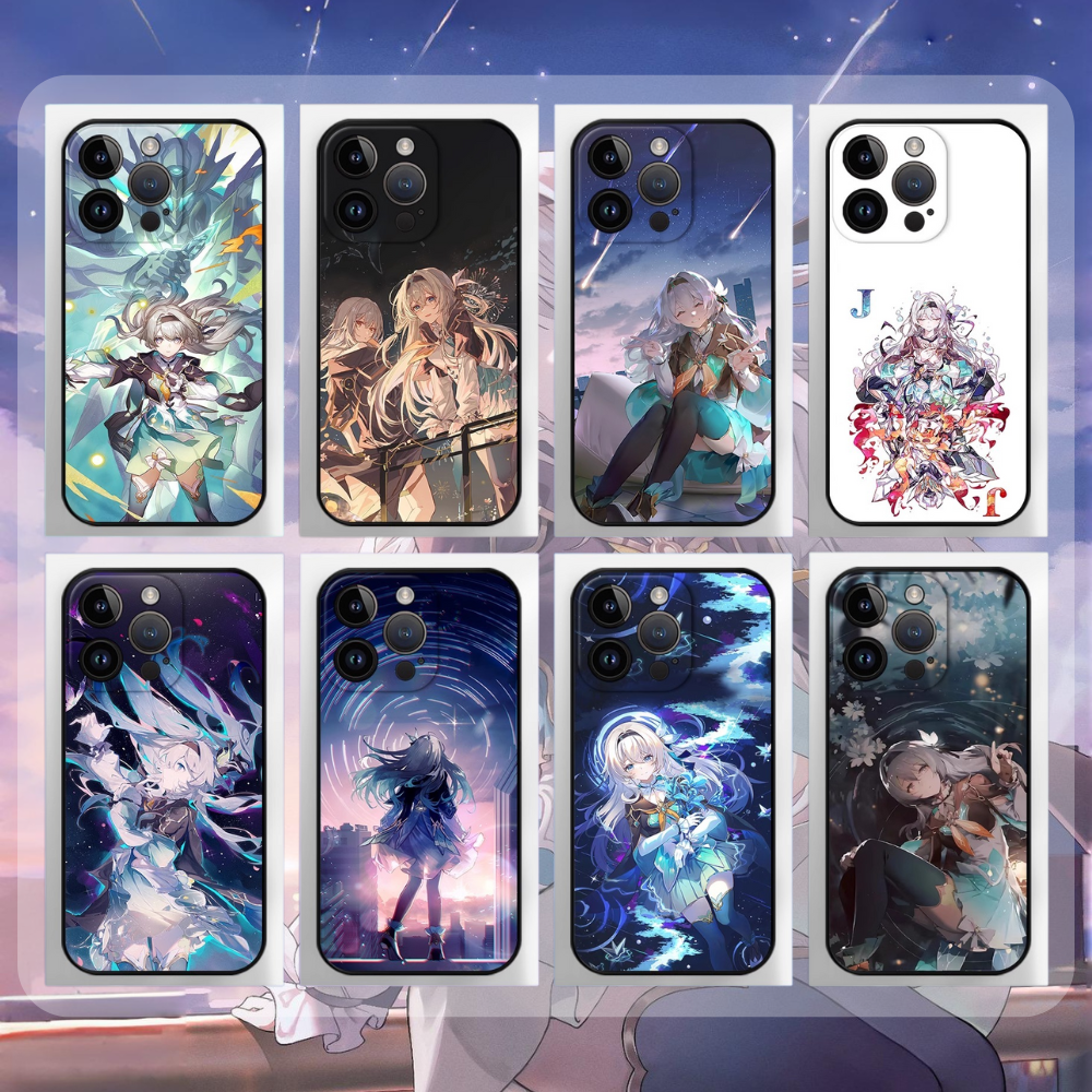 星穹鐵道流螢液態矽膠全包防摔軟殼-CASEZONE