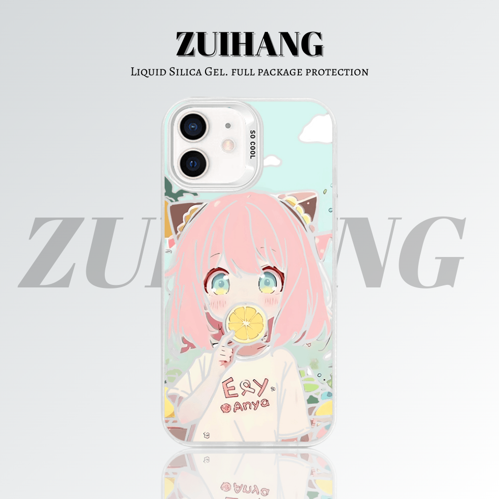 【大集合2.0】動漫彩銀防摔手機殼-CASEZONE