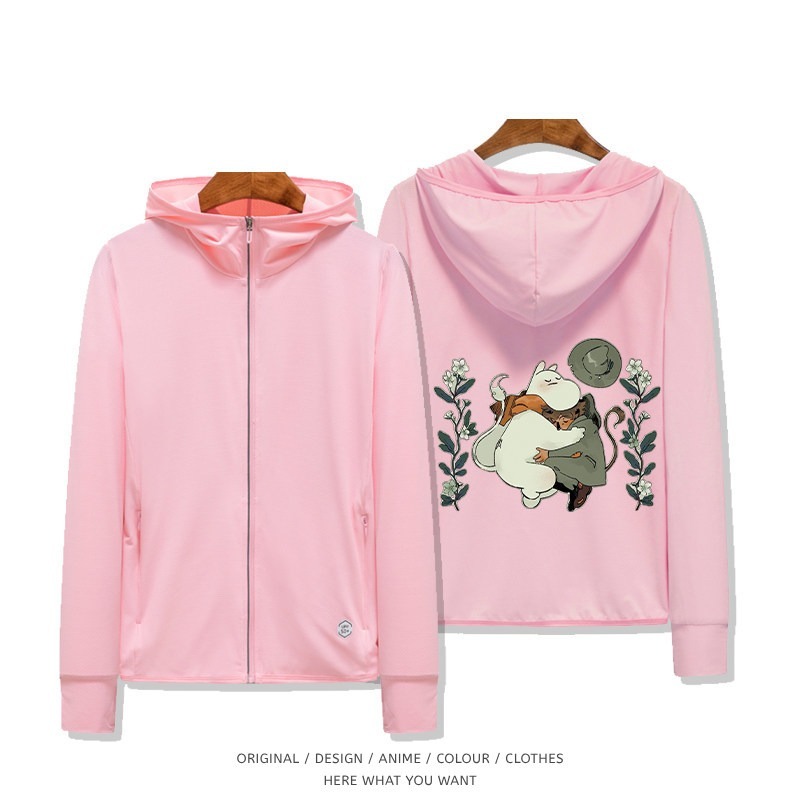 Moomin 嚕嚕米 夏季通勤冰絲速乾涼感防曬外套