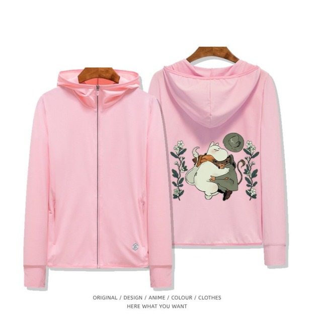 Moomin 嚕嚕米 夏季通勤冰絲速乾涼感防曬外套