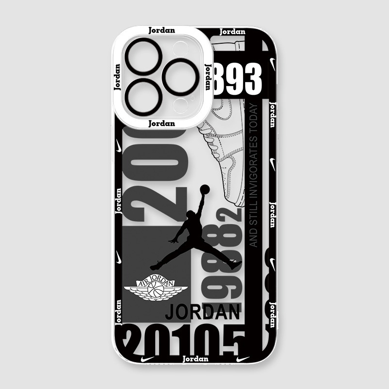 喬丹NBA籃球透明防摔軟殼-CASEZONE