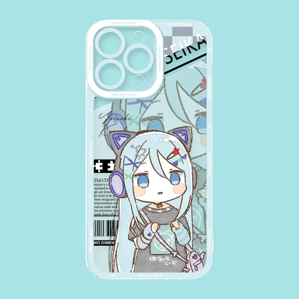 世界計畫天使眼透明防摔軟殼