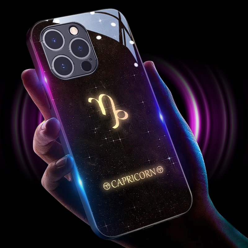 十二星座來電閃智能發光手機殼-CASEZONE