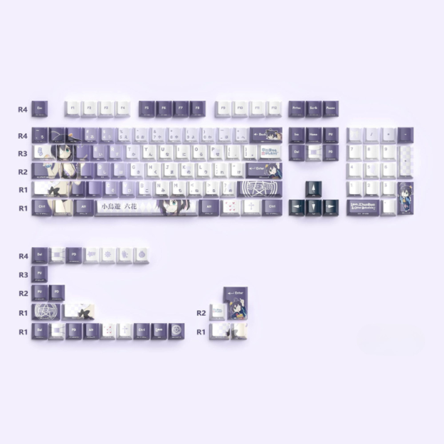 小鳥遊六花 聯名二次元側刻無線機械鍵盤