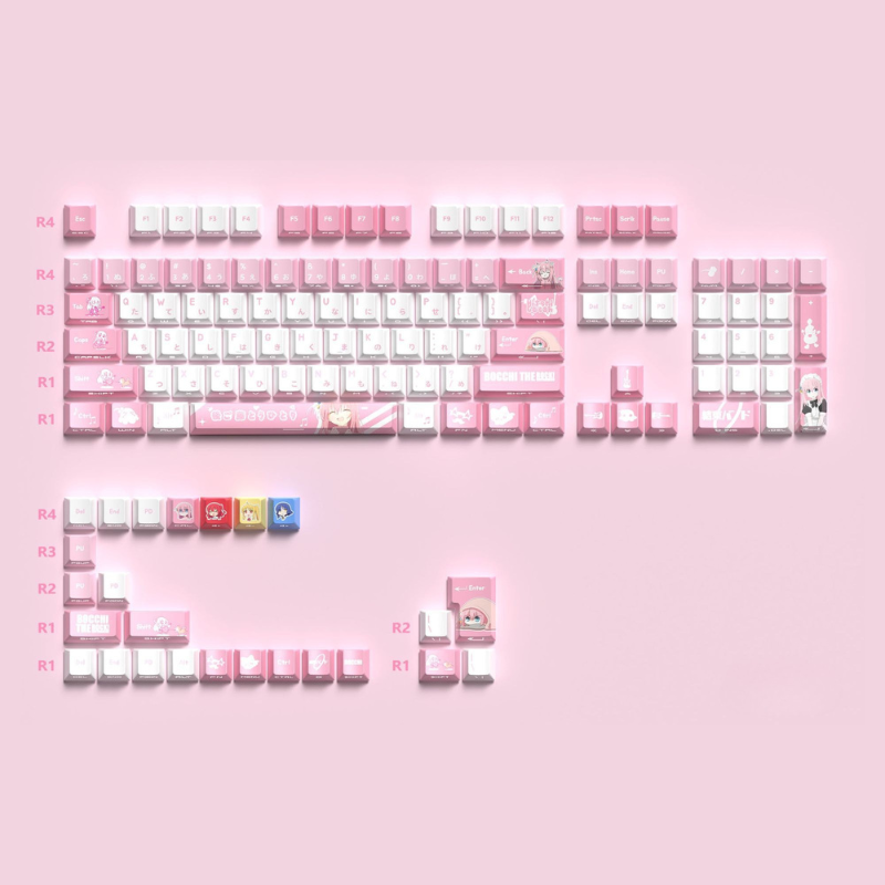 後藤一里 聯名二次元側刻無線機械鍵盤
