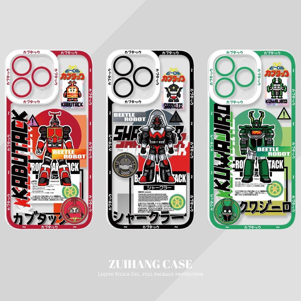 鐵甲小寶透明防摔軟殼-CASEZONE