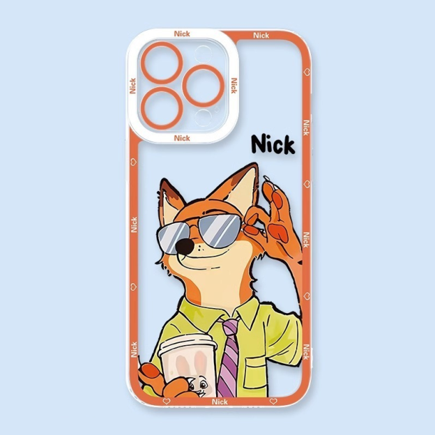 瘋狂動物城天使眼透明防摔軟殼
