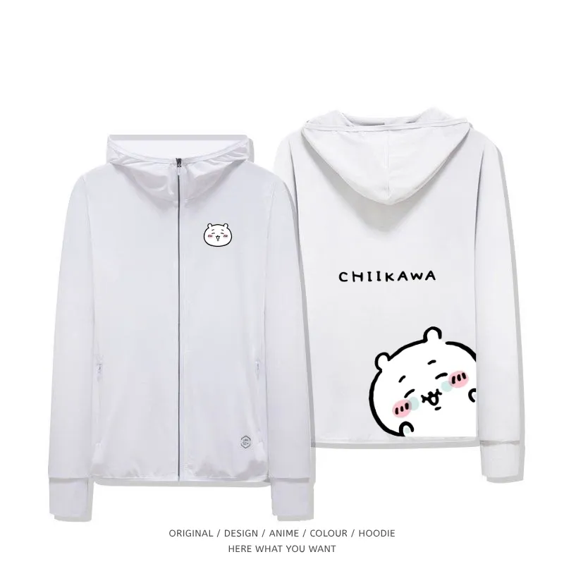 吉伊卡哇 Chiikawa 夏季通勤冰絲速乾涼感防曬外套