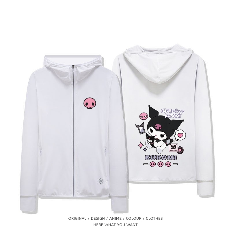 酷洛米 Kuromi 夏季通勤冰絲速乾涼感防曬外套