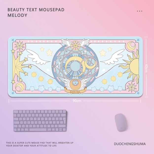 魔卡少女櫻 主題桌墊 布質滑鼠墊-CASEZONE