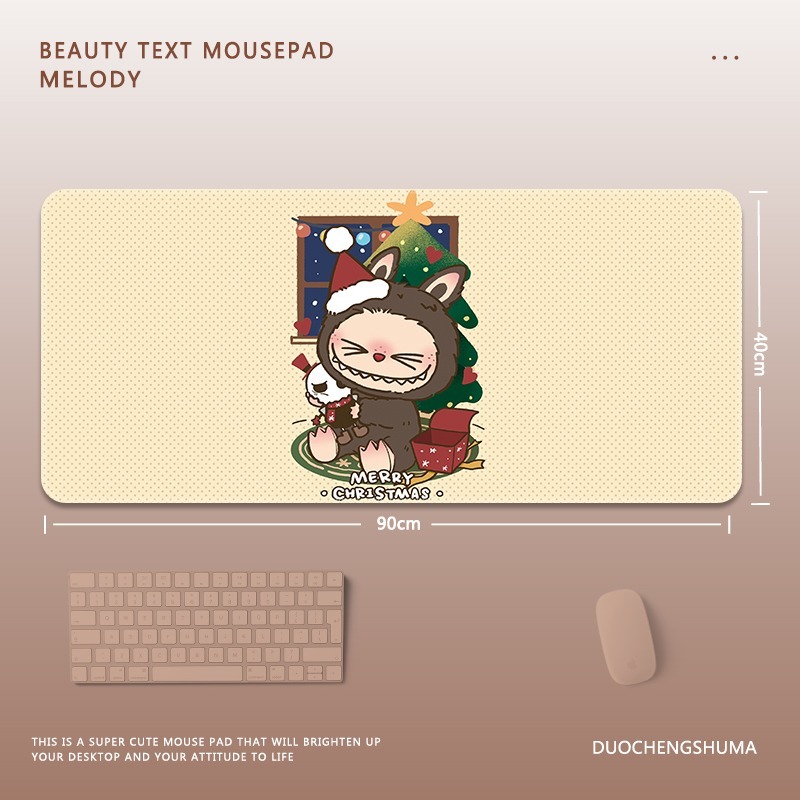 可愛卡通拉布布 主題桌墊 布質滑鼠墊-CASEZONE