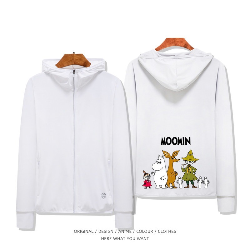 Moomin 嚕嚕米 夏季通勤冰絲速乾涼感防曬外套