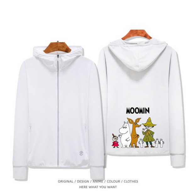 Moomin 嚕嚕米 夏季通勤冰絲速乾涼感防曬外套