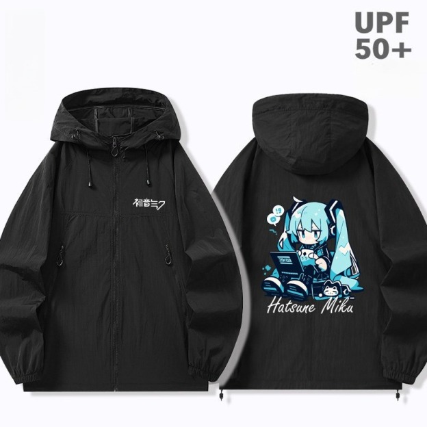 初音未來 男女輕薄透氣防曬服外套