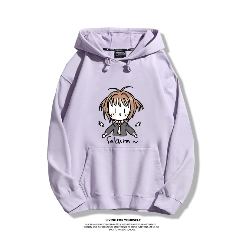 魔卡少女櫻新款 親子情侶男女款連帽衛衣-CASEZONE