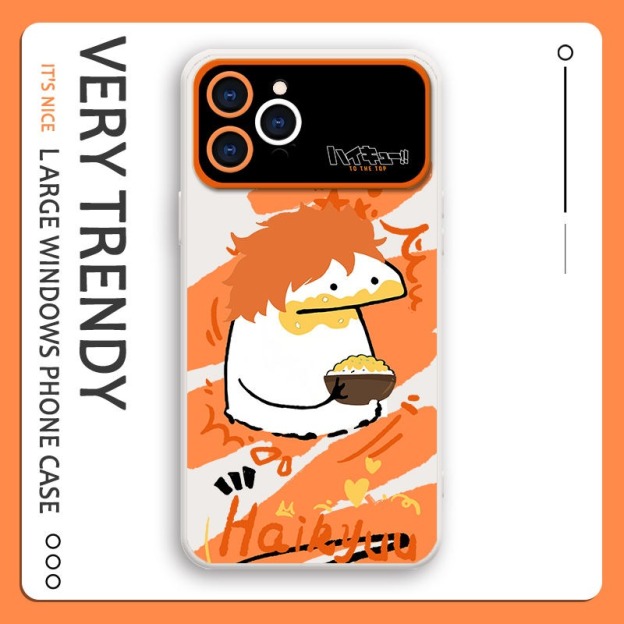 排球少年液態大視窗全包矽膠防摔軟殼-CASEZONE