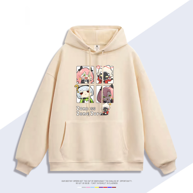 絕區零新款 親子情侶男女款連帽衛衣-CASEZONE