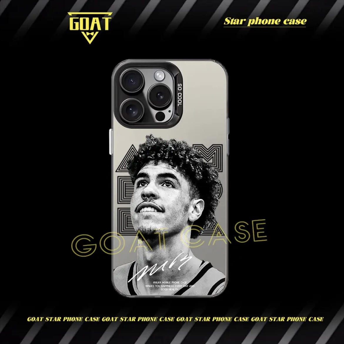 球星頭像｜彩銀球星手機殼-CASEZONE