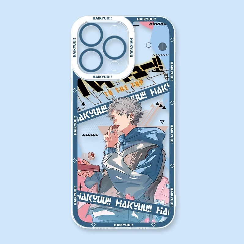 排球少年天使眼透明防摔軟殼