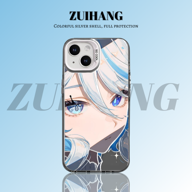 原神彩銀防摔手機殼-CASEZONE