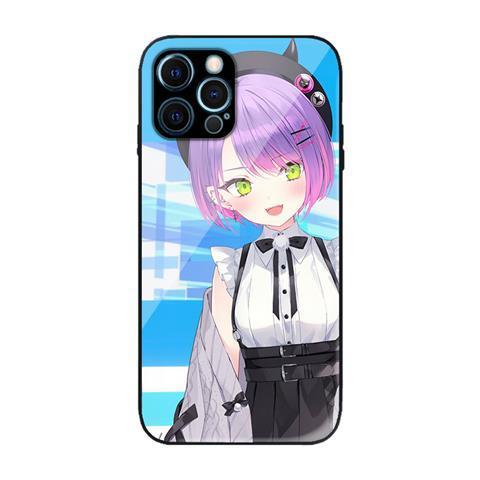 VTuber常闇永遠常闇トワ新款高清玻璃防摔殼-CASEZONE