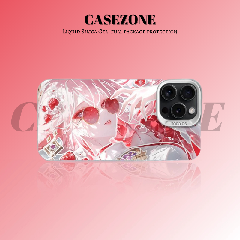 原神彩銀防摔手機殼-CASEZONE