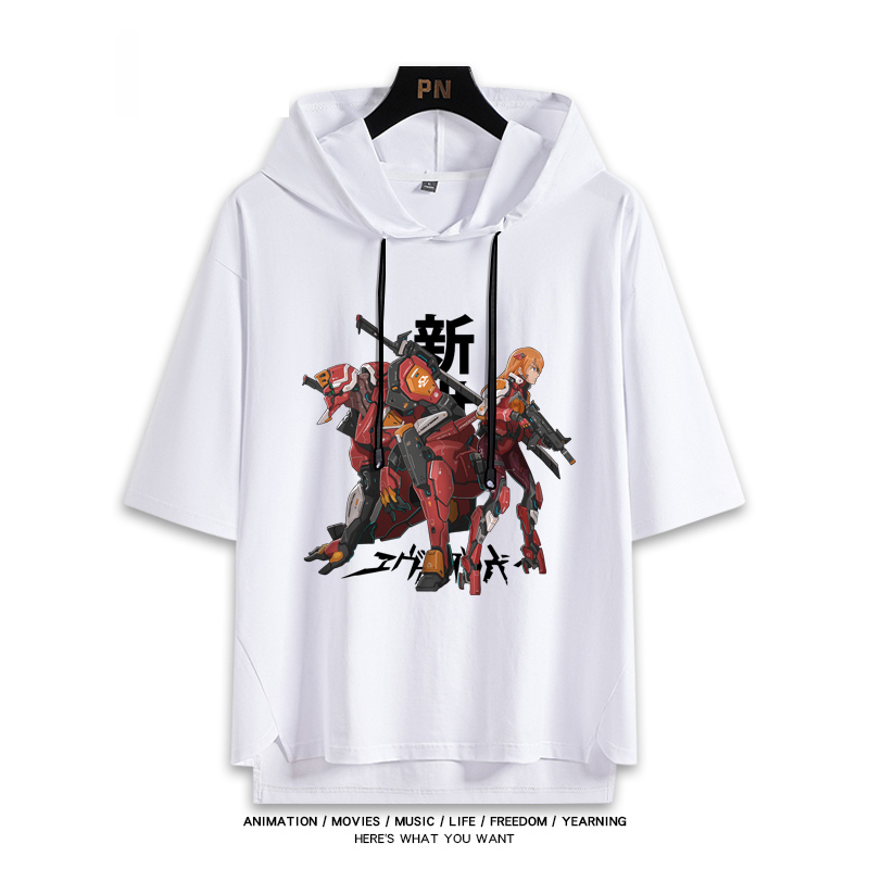 EVA新世紀福音戰士 連帽短袖T恤