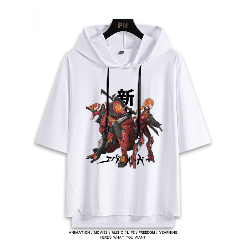 EVA新世紀福音戰士 連帽短袖T恤