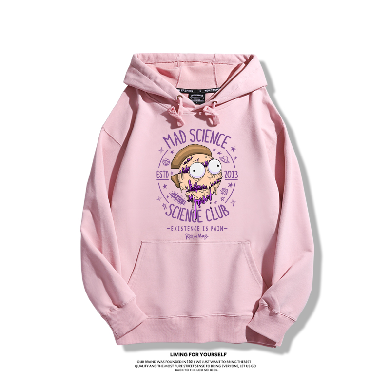 瑞克和莫蒂新款 親子情侶男女款連帽衛衣-CASEZONE