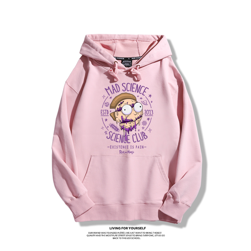 瑞克和莫蒂新款 親子情侶男女款連帽衛衣-CASEZONE
