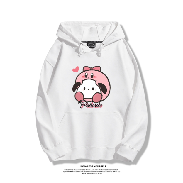 三麗鷗新款 親子情侶男女款連帽衛衣-CASEZONE