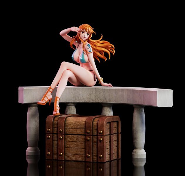 【預購】Aetheria Studios 02款-坐姿娜美-CASEZONE