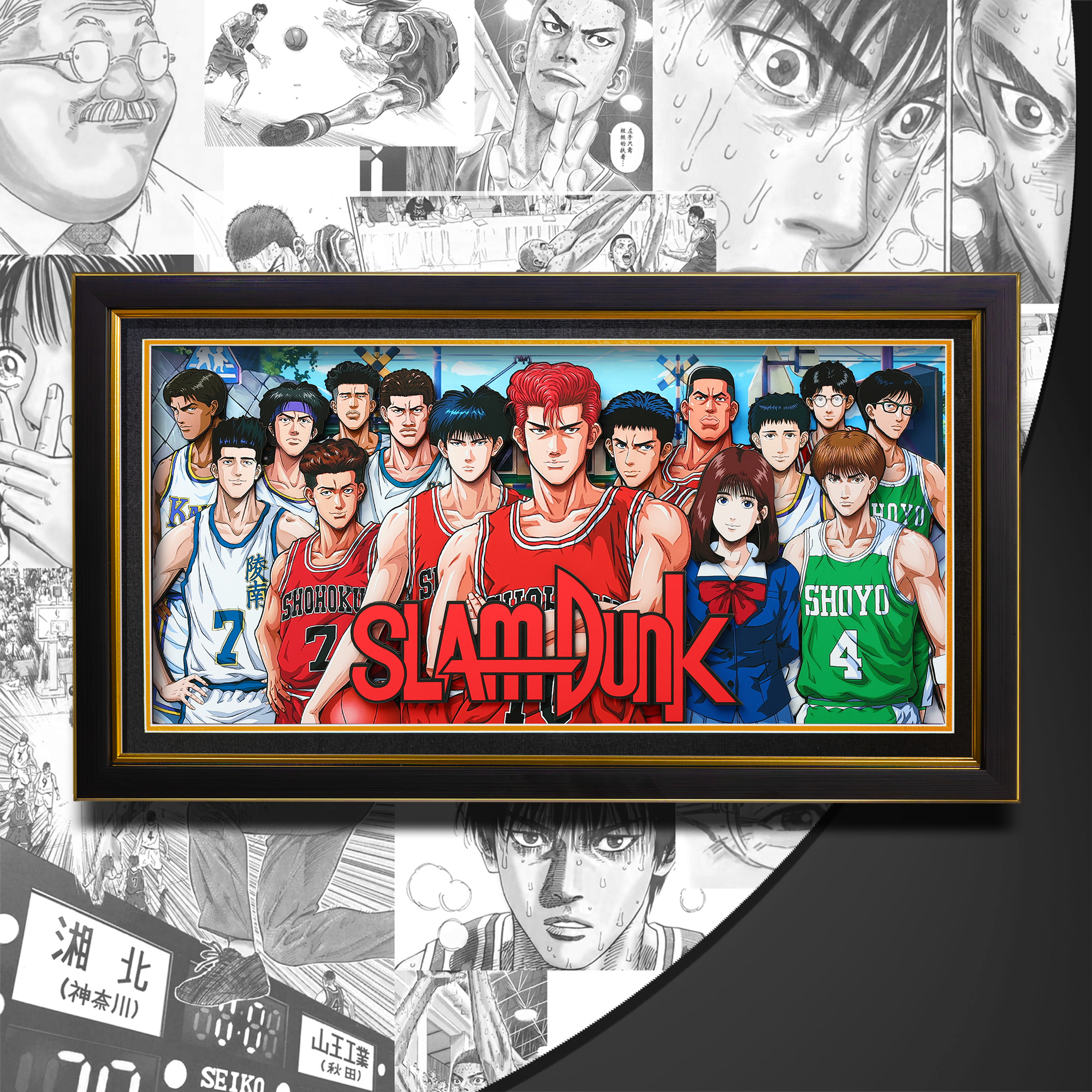 灌籃高手 3D立體畫-CASEZONE