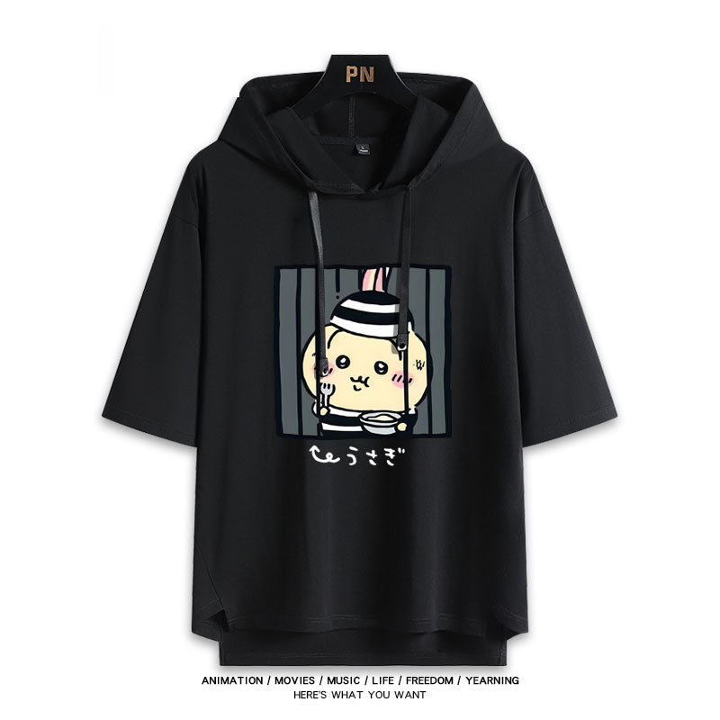 Chiikawa 忘本 連帽短袖T恤