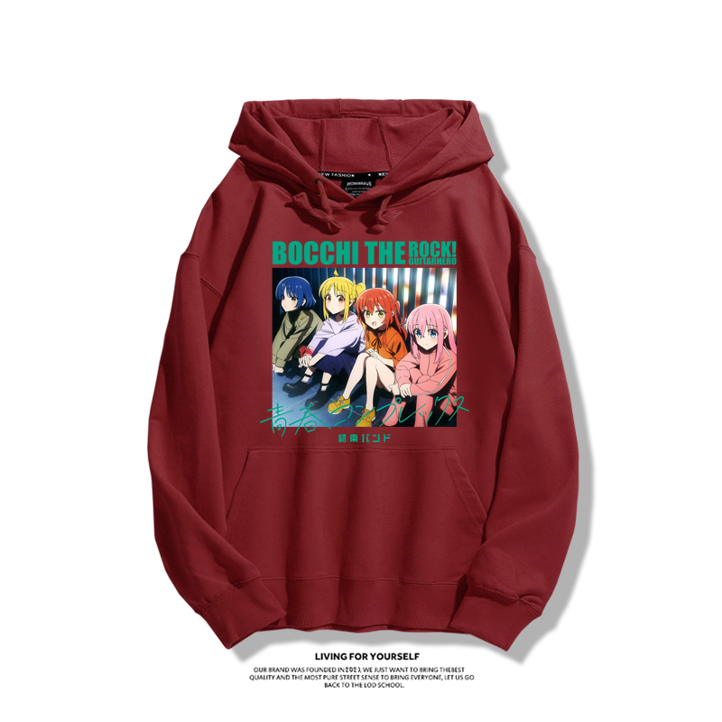 孤獨搖滾新款 親子情侶男女款連帽衛衣-CASEZONE