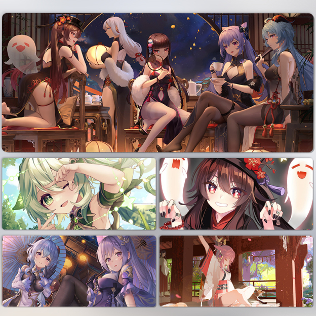 原神 主題桌墊 布質滑鼠墊-CASEZONE