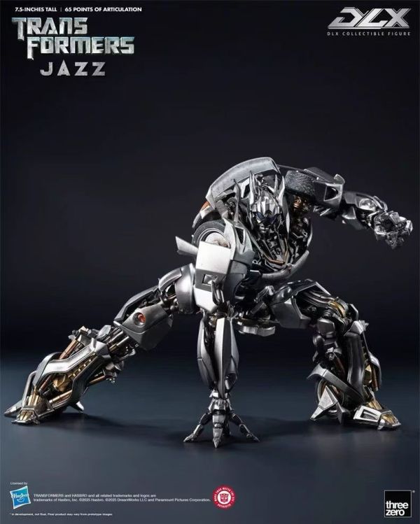 【預購】正版授權 Threezero 19cm DLX 變形金剛 爵士