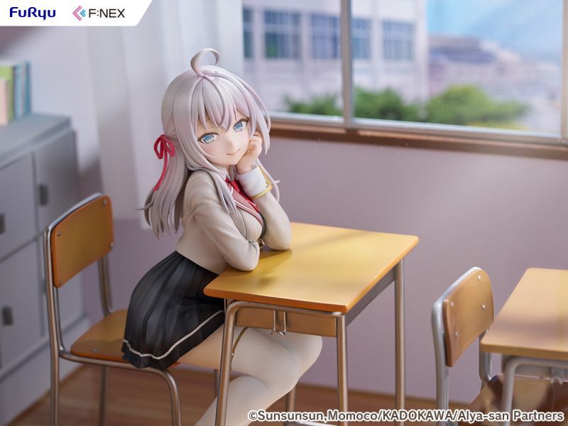 【預購】正版授權 F:NEX 不時用俄語小聲說真心話的鄰桌艾莉同學 艾莉
