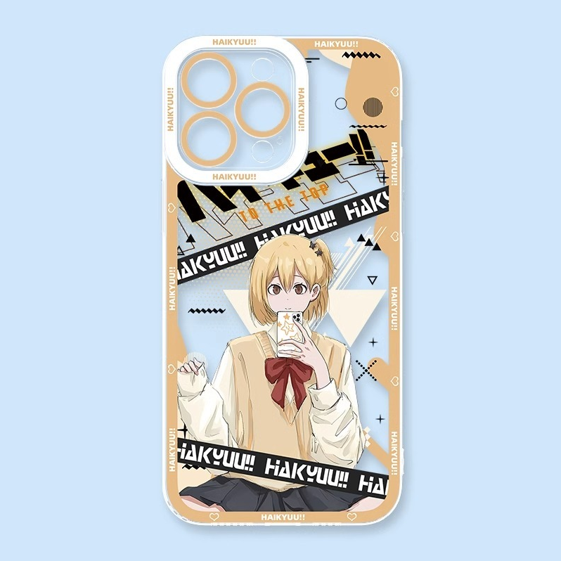 排球少年天使眼透明防摔軟殼